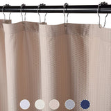 Garvee Water Repellent Soft Microfiber Fabric Shower Curtain Taupe 72x72 Inches for Bathroom - Taupe