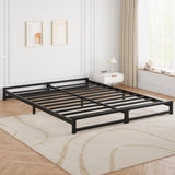 Garvee 6 Inch Twin Size Metal Platform Bed Frame with Steel Slat Support, Mattress Foundation and No Box Spring Needed, Easy Assembly, Black (Twin) - Black