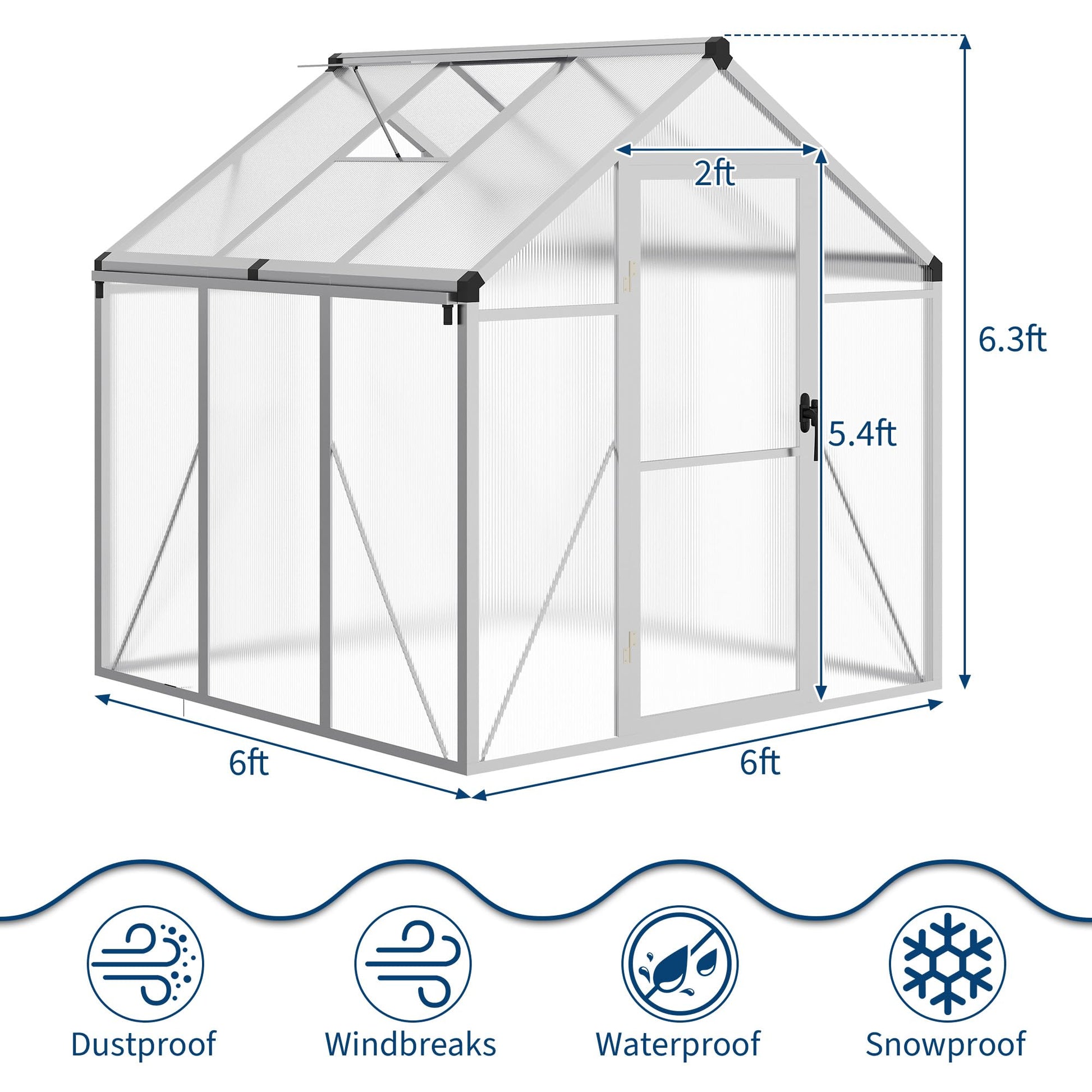 Durable Greenhouse Structure