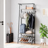 Garvee Hall Tree, Coat Rack with Shoe Storage Bench, Entryway Bench with Shoe Storage, 4-in-1 Coat Rack,Shoe Storage Organizer with 5 Hooks for Entryway,Hallway, Bedroom