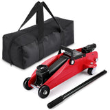 Garvee 2 Ton Hydraulic Floor Jack Portable Car Lift Jack Heavy Duty Steel 3.35-13 Inch Range