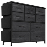 Garvee Dresser with 10 Drawers, Dressers & Chest of Drawers with Wood Tabletop for Bedroom Living Room Entryway - Oak Ash Color - Oak Ash