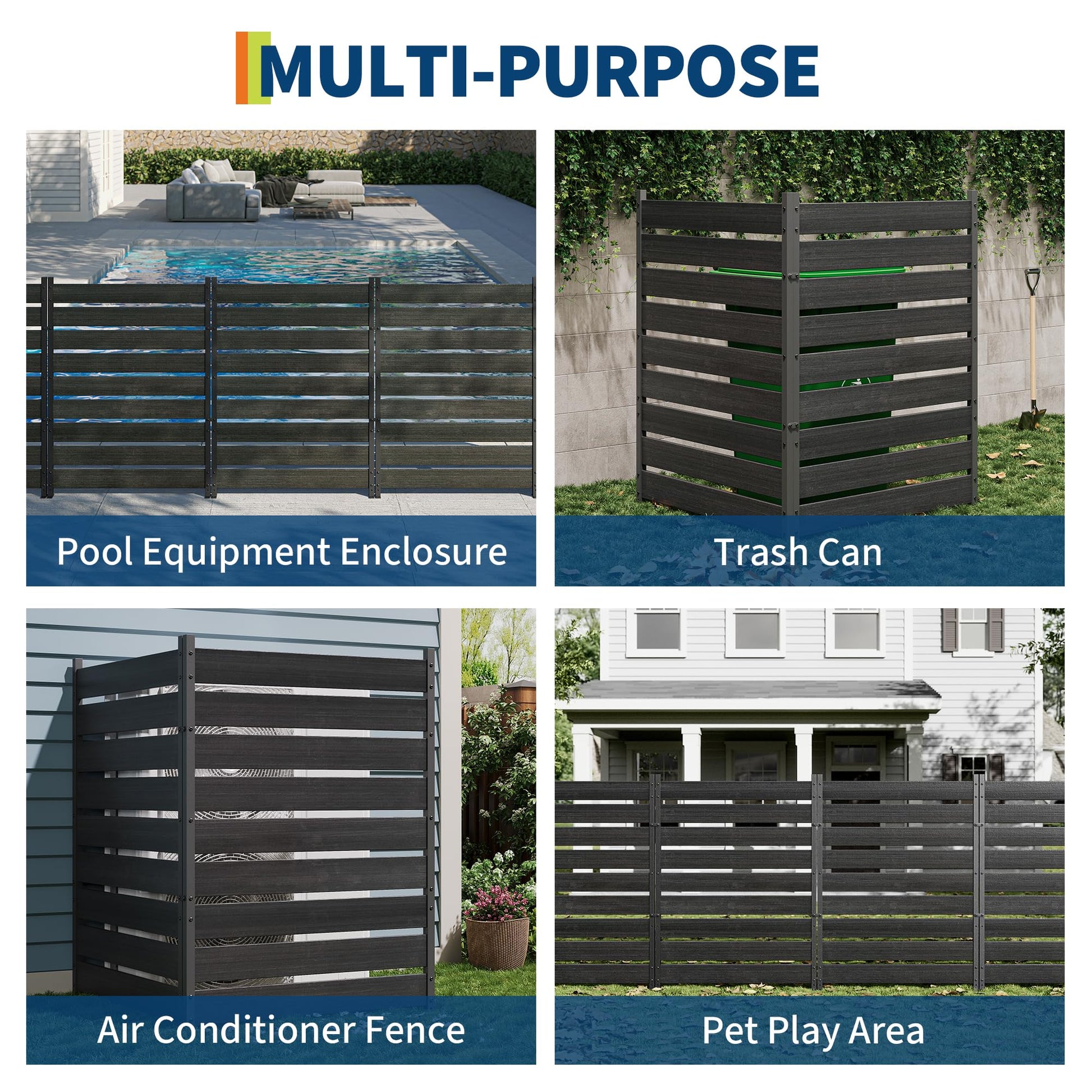 Garvee cedar privacy screen multi-purpose outdoor use
