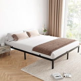 Garvee 8 Inch Twin Bed Frame Without Headboard Low-Profile Metal Platform Bed Frame Black - 8 Inch Black