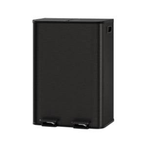 Garvee Dual Trash Can, 60 Liter (2x30L)/80 Liter (2x40L) Stainless Steel Step Trash Can, Rectangular Garbage Bin with Inner Buckets, Suit for Kitchen Office Home Use