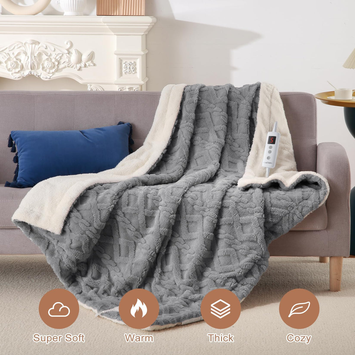 Machine washable design for easy care