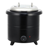 Garvee Soup Warmer 13.7 Quarts Commercial Electric Soup Kettle with Hinged Lid and Detachable Stainless Steel Food Warmer for Restaurants and Party, Home