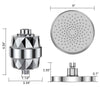 Garvee Filtered Shower Head Set High Pressure 20 Stage Filter for Hard Water Removal Tool Free Installation Chrome