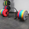 Garvee Rubber-Coated Fractional Weight Plates Set for Gym Home, 1.25LB to 100LB, Color-Coded Standard Size