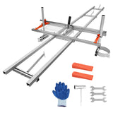Garvee Rail Mill Guide System, 36 Inch Chain Saw Milling Machine, 9 Ft 4 Crossbar Kits, Aluminum Wood Lumber Cutting Saw Mill for Builders and Woodworkers
