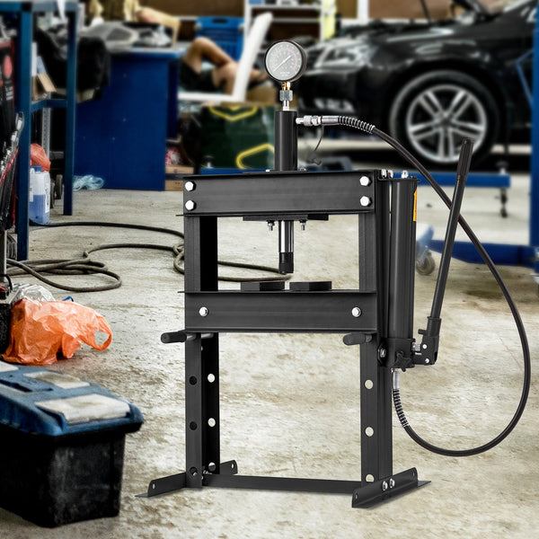 Garvee 10-ton hydraulic benchtop press - Heavy duty capacity