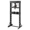 Garvee 20 Ton Heavy Duty Hydraulic Shop Press, Adjustable H Frame Hydraulic Shop Floor Press with Movable Plates, Overload Protection & Rust Resistant for Auto Repair, Black