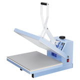 Garvee Fast Heating Digital Heat Press Machine – 16x24 Inch Professional Sublimation Transfer for T-Shirts – Adjustable Pressure, Industrial Clamshell, Light Blue – 1624 Fixed Single Display Heat Press Machine 4060 Haze Blue 110V US Plug - 1620 Fixed Single Display Heat Press Machine 4050 Haze Blue 110V Us Plug