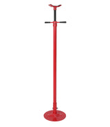 Garvee Underhoist Support Stand 3/4 Ton Jack Stand 1655Lbs Capacity Adjustable 52-76 Inch Height Black - Red