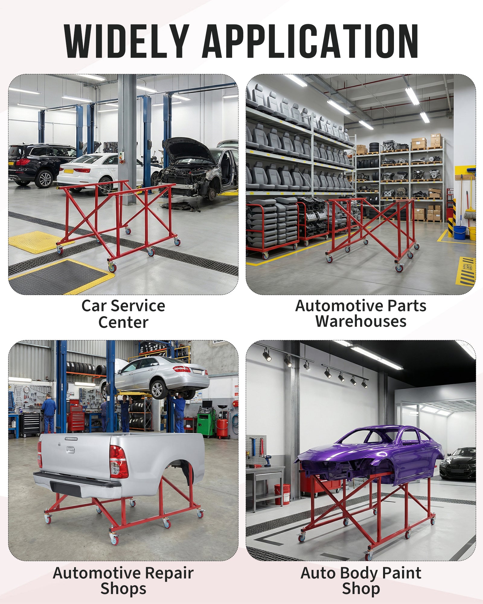 GARVEE Truck Bed Cart Automotive Workshop Applications