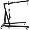 Garvee 4400LBS Engine Hoist, Folding Hydraulic Hoists Cherry Picker, Heavy Duty Engine Crane Lifter, Black