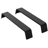 Garvee Trailer Fenders Dual Axle 72-7/8"x10-1/4"x13" Durable Diamond Plate Steel Rust-Resistant Fits 13-15" Tires Landscaping Bobcat - Detachable Trailer Fenders