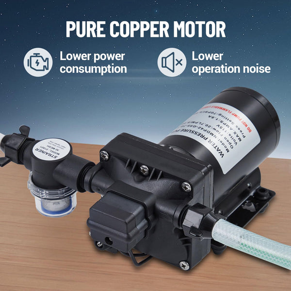 Pure copper motor for durability