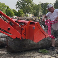 Garvee Heavy Duty Log Lifting Tongs: 36 inch 4 Claw Log Grapple for Logging Tongs,Eagle Claws Design , Lumber Skidding Logging Grabber