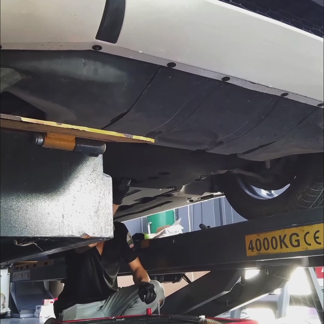 Garvee 20 Gallon Electric Oil Drain Pan with 110V Pump & 8 Ft Hose, Low Profile & T Folding Handle Oil Drain Cart for Truck Cars SUVs