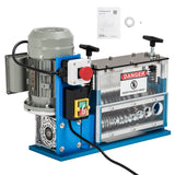 Garvee Professional Automatic Wire Stripping Machine – 1.5-38mm (0.06"-1.5") Range – 98ft/min, 10 Channels, 10 Blades, 370W Motor – Transparent Acrylic Panel – For Copper Recycling – Color: 1.5-38mm, Specification: Acrylic panel, Size: 10 channels
