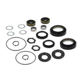 Garvee Front Suspension Seal Kit for 1998-2004 Ford Super Duty F250 F350 F450 F550 - Fits Dana 50/60 Axles - Includes Outer Axle Particles Seal, Inner Tube Seal & Needle Bearing Set - Metal & Rubber Construction - Black + Silver