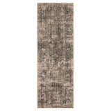 Garvee Vintage Distressed Runner Rug – 2x6ft Washable Non-Slip Low Pile Carpet – Ultra Soft Faux Wool – Spot Resistant Accent Mat for Hallway, Kitchen, Entryway – Red Brown, USA - Beige