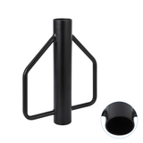 Garvee 8 LBS Fence Post Driver Heavy Duty Steel T Post Pounder With Handles For U Fence Post Wooden Post, 8 LB, Metal - Black