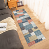 Garvee Washable Area Rugs 2x6 Modern Geometric Runner Rugs Non-Slip Backing Multi Color